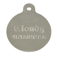 Pet tags - Model H