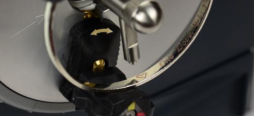 Bracelet inside engraving with rotary engravin machine