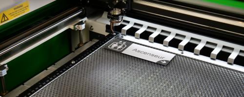 Honeycomb laser cutting table for LS100EX