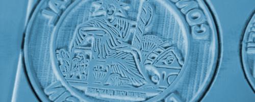 Rubbalase™ laser engraving material for rubber stamp creation