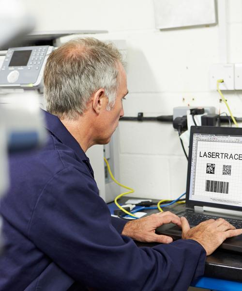Lasertrace : piloting software for Gravotech traceability machines