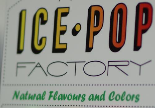 UV printed pop display sign made from acrylic using print & cut process