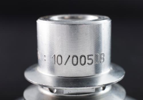 Metal identification and traceability - dot peen engraving