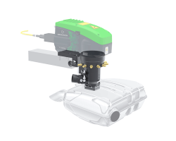 Mini-Inline laser protection nose for integrable laser markers